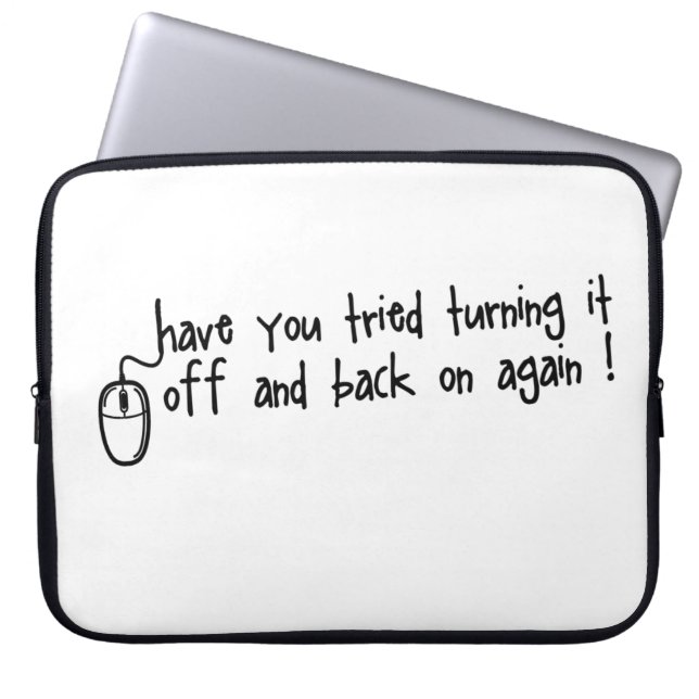 FUNDA PARA PORTÁTIL ONOFF POR EKLEKTIX (Frente)