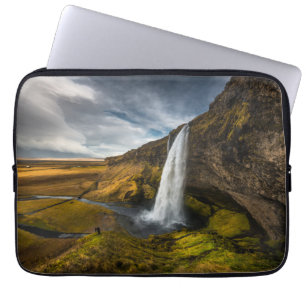 Funda Para Portátil Opinión hermosa del paisaje de Seljalandsfoss