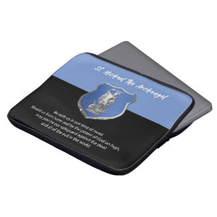 Funda Para Portátil Oración al Arcángel San Miguel Pensando en Ti