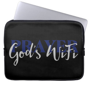 Funda Para Portátil ORAR el WiFi de Dios