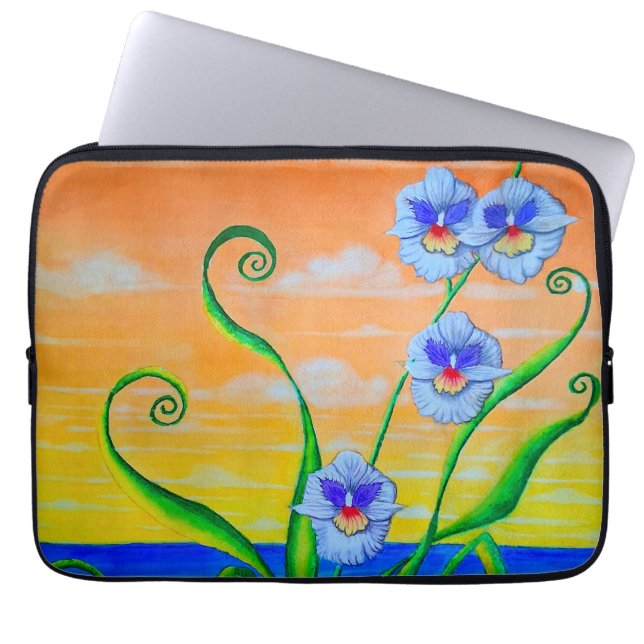 Funda Para Portátil Orchid Sunset (Frente)