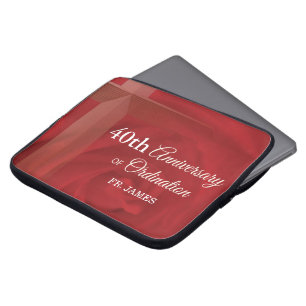 Funda Para Portátil Orden de Aniversario del Sacerdote Nombre Personal