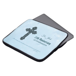 Funda Para Portátil Orden de Año de Aniversario y Nombre Personalizado