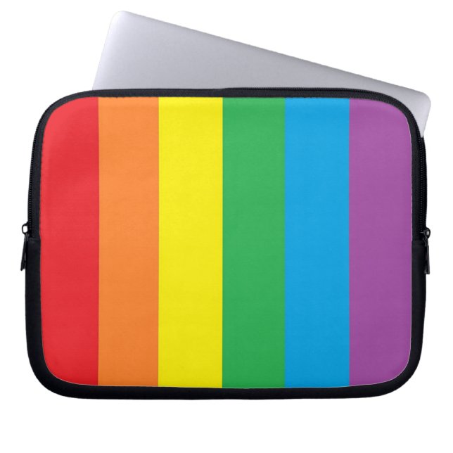 Funda Para Portátil "Orgullo arcoiris" (Frente)