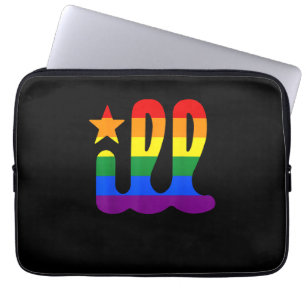 Funda Para Portátil Orgullo arcoiris Amor enfermo Filadelfia Philly Ga