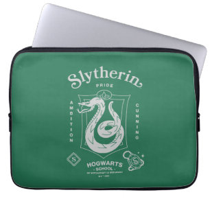 Funda Para Portátil ORGULLO DE SLYTHERIN Ambición Astucia Cresta