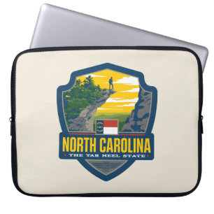 Funda Para Portátil Orgullo del Estado Carolina del Norte
