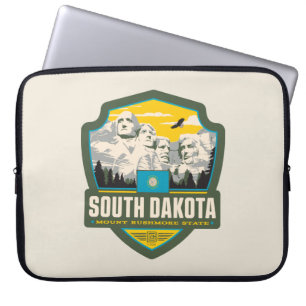 Funda Para Portátil Orgullo del Estado Dakota del Sur