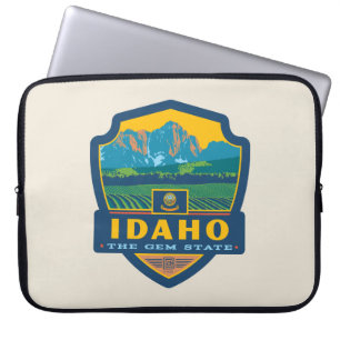 Funda Para Portátil Orgullo del Estado   Idaho