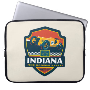 Funda Para Portátil Orgullo del Estado   Indiana