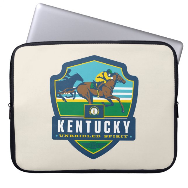 Funda Para Portátil Orgullo del Estado | Kentucky (Frente)