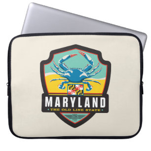 Funda Para Portátil Orgullo del Estado Maryland