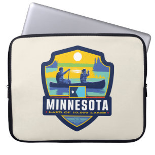 Funda Para Portátil Orgullo del Estado   Minnesota