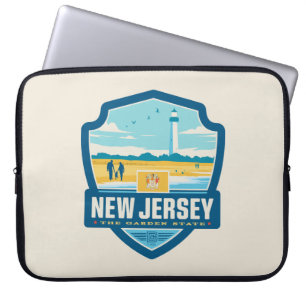 Funda Para Portátil Orgullo del Estado Nueva Jersey