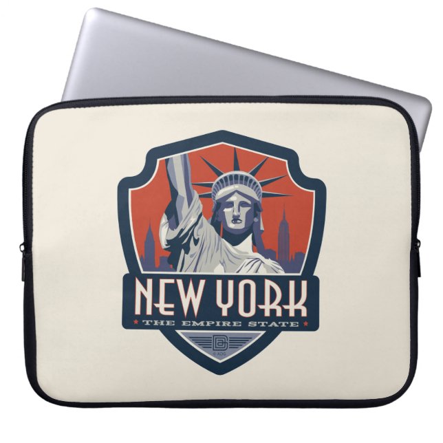 Funda Para Portátil Orgullo del Estado | Nueva York (Frente)