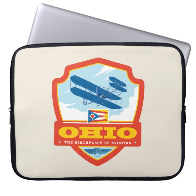 Funda Para Portátil Orgullo del Estado | Ohio (Frente)
