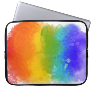 Funda Para Portátil Orgullo moderno de SlipperyJoe's salpicadura de en