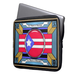 Funda Para Portátil Orgullo Puertorriqueño