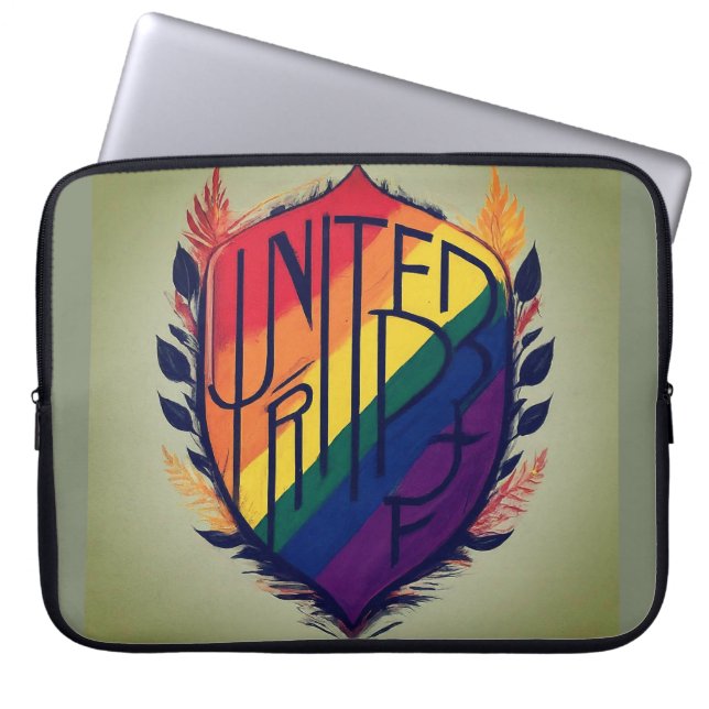 Funda Para Portátil Orgullo Unido (Frente)