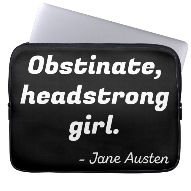 Funda Para Portátil Orgullo y prejuicio (Frente)