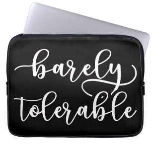 Funda Para Portátil Orgullo Y Prejuicio - Apenas Tolerable
