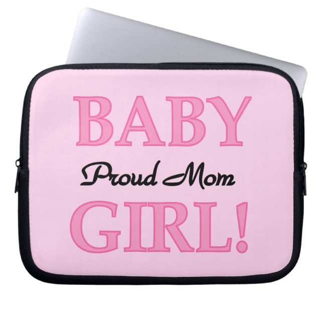 Funda Para Portátil Orgullosa mamá bebé regalos (Frente)