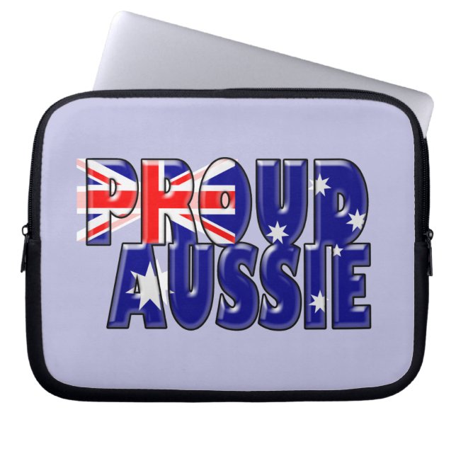 Funda Para Portátil orgulloso australiano (Frente)