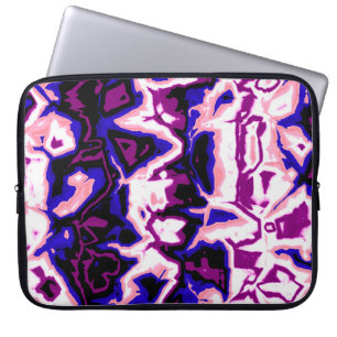 Funda Para Portátil Orgulloso de rayas marmóreas retro boho funky Gend