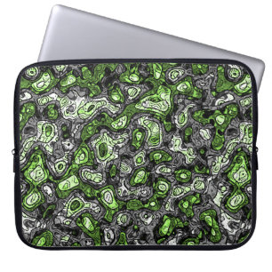 Funda Para Portátil Orgulloso Groovy Trippy Grungy Funky Abstract Agén