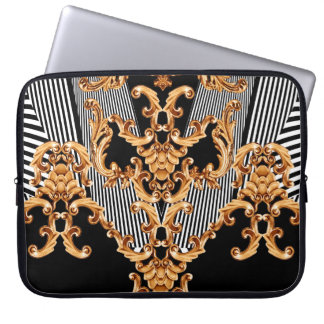 Funda Para Portátil Ornamento barroco dorado