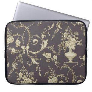 Funda Para Portátil Ornamento de flores de múltiples motivos Allover P