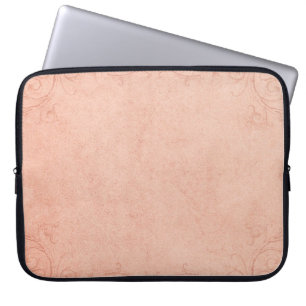 Funda Para Portátil Ornamento de marco de papel de época