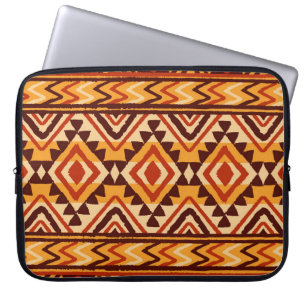Funda Para Portátil Ornamento étnico navajo: sin costura vintage