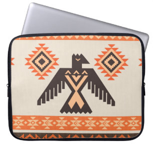 Funda Para Portátil Ornamento étnico tribal con águila