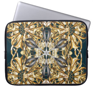 Funda Para Portátil Ornamento tradicional. Retroceso clásico
