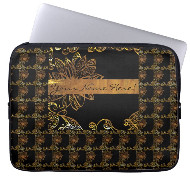 Funda Para Portátil Oro (Frente)