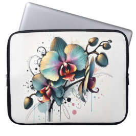 Funda Para Portátil Orquídea
