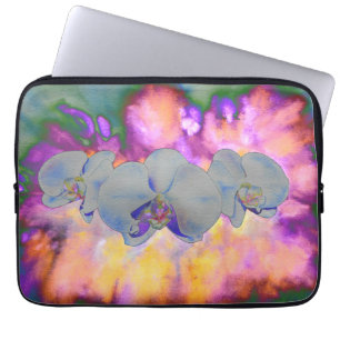 Funda Para Portátil Orquídeas blancas - fuente