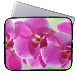 Funda Para Portátil Orquídeas rosadas encantadoras