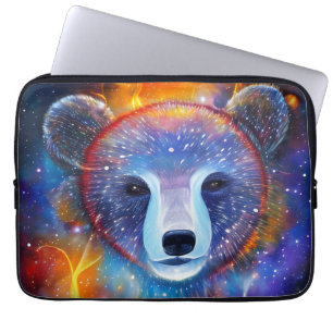 Funda Para Portátil Oso cósmico