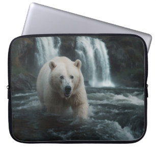 Funda Para Portátil Oso de espíritu blanco