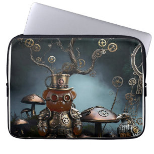 Funda Para Portátil Oso de gominola mecánico cuervo victoriano