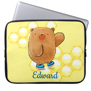 Funda Para Portátil Oso dulce de miel