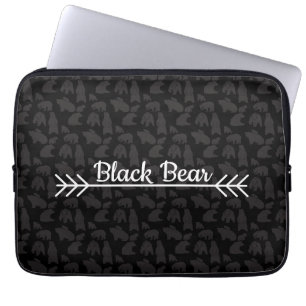 Funda Para Portátil Oso negro