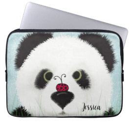 Funda Para Portátil Oso Panda Adorable