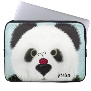 Funda Para Portátil Oso Panda Adorable