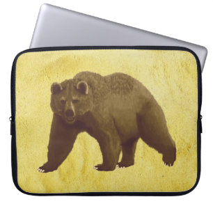Funda Para Portátil Oso pardo