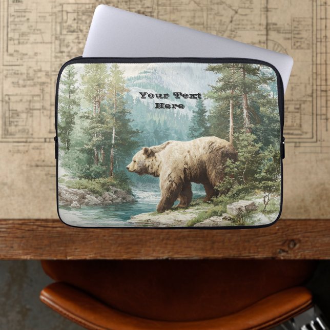 Funda Para Portátil Oso Pardo (Brown Bear Collection)