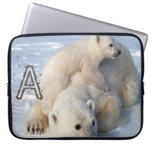 Funda Para Portátil Oso Polar De Manga De Portátil