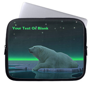 Funda Para Portátil Oso polar del borde del hielo